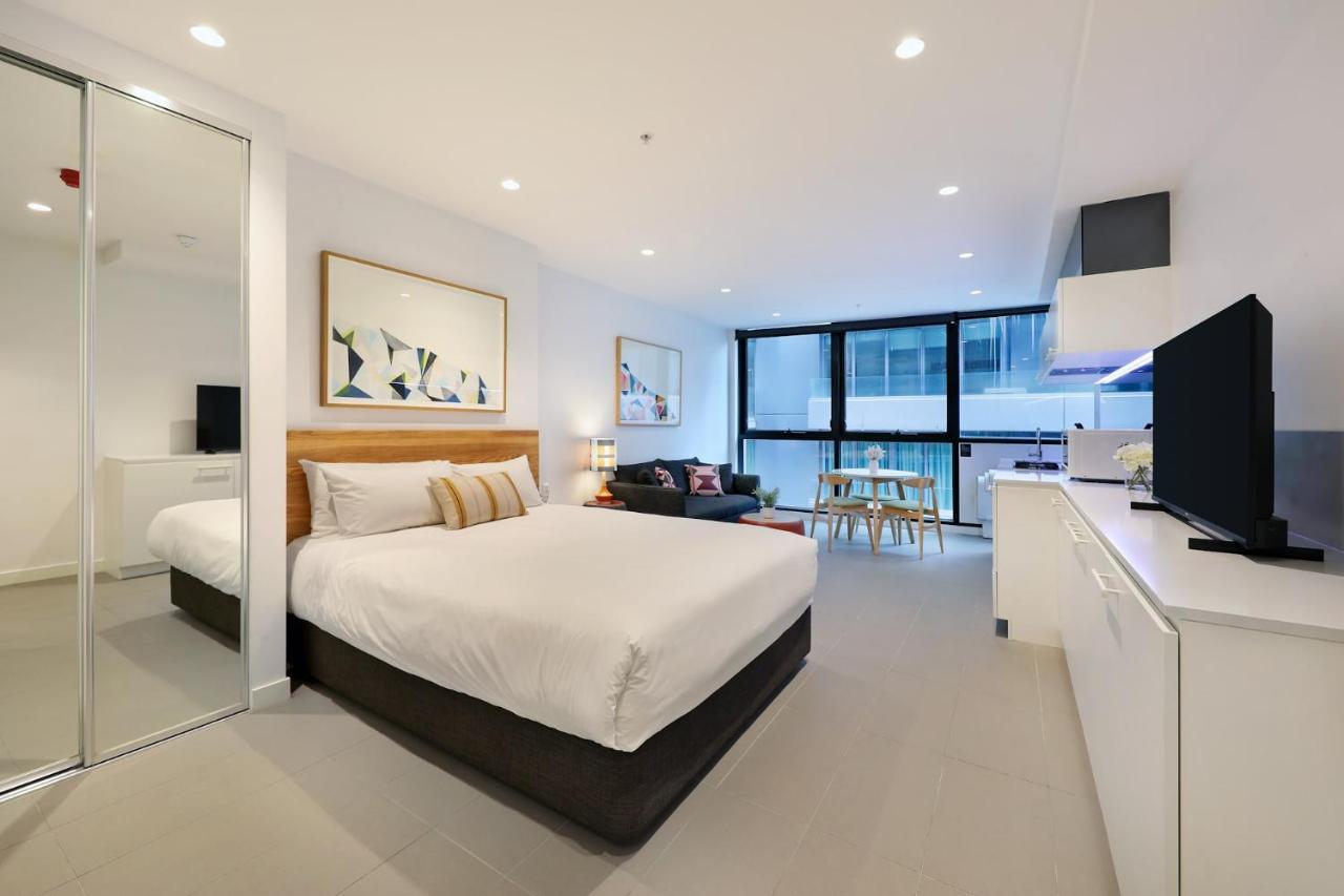 The Canvas Apartment Hotel Melburne Exterior foto