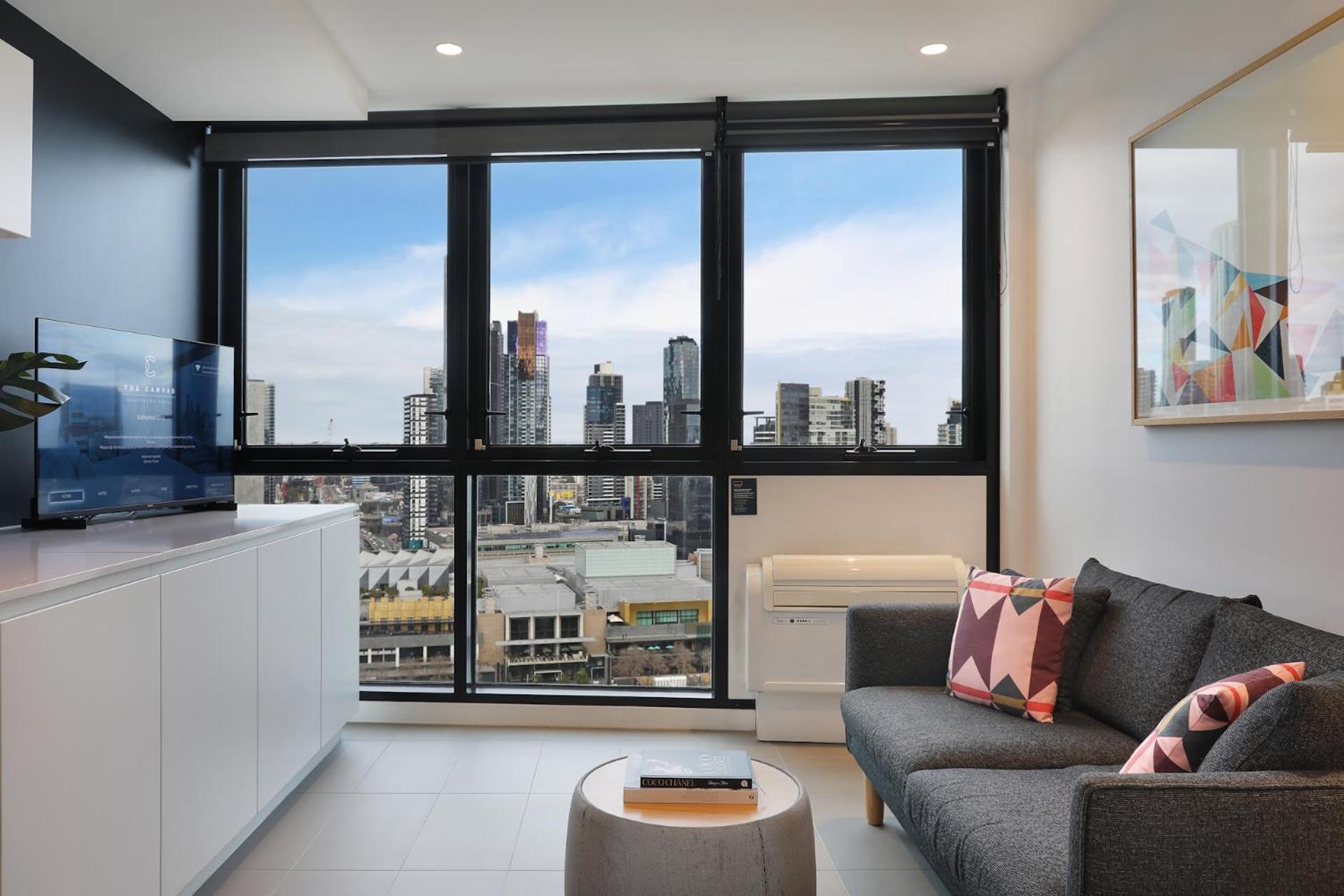 The Canvas Apartment Hotel Melburne Exterior foto